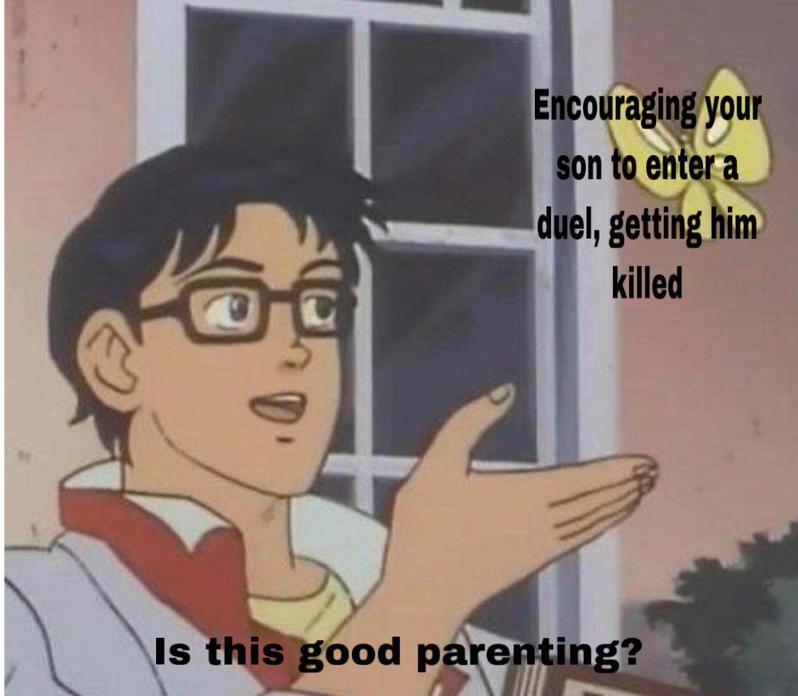 We Stan Hamilton’s parenting skills