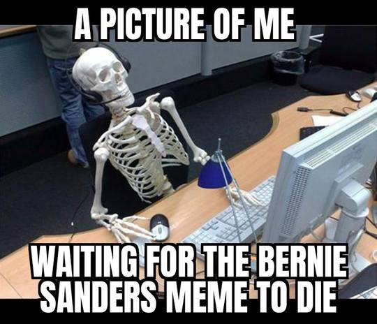 We using old meme formats now