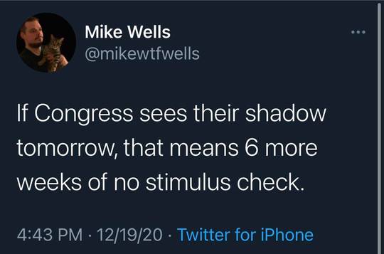 We will see a shadow?