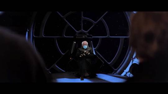 "Welcome, young Skywalker. I have been expecting you."