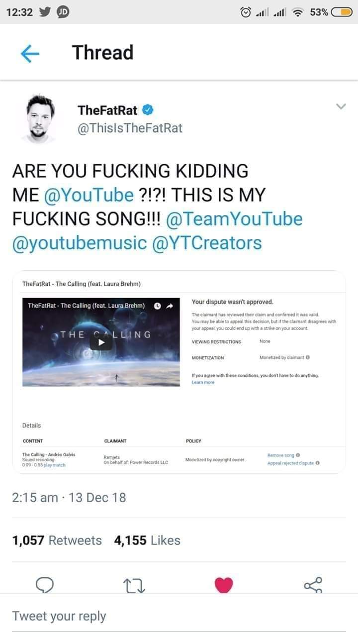 YouTube's copyright system