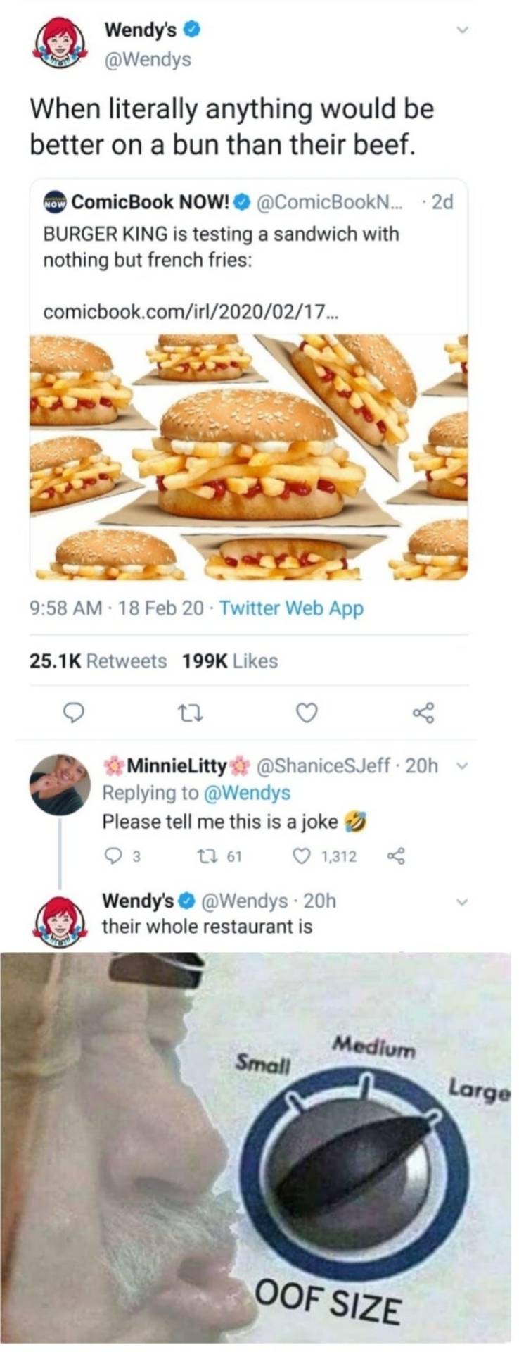 Wendy's is at it again