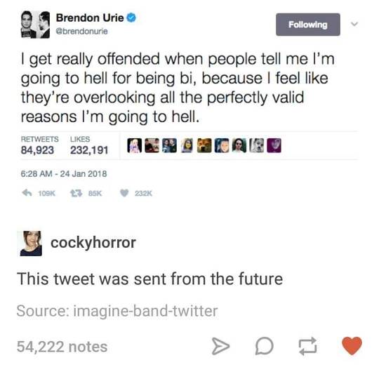 We're all going to hell