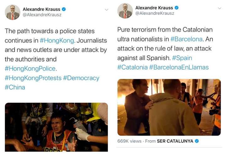 Western hypocrisy at it again