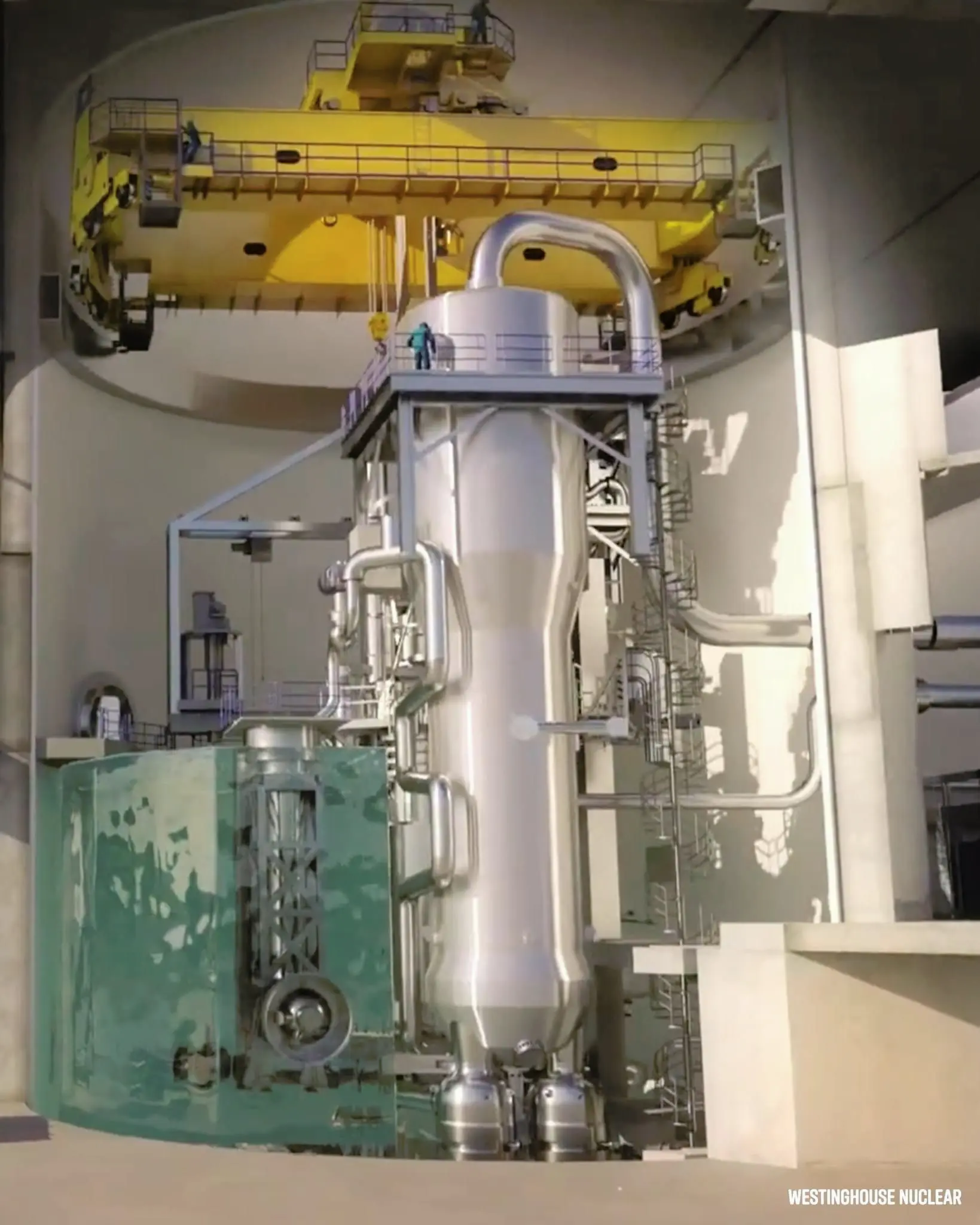 Westinghouse’s new modular nuclear reactor designed to be a compact ...