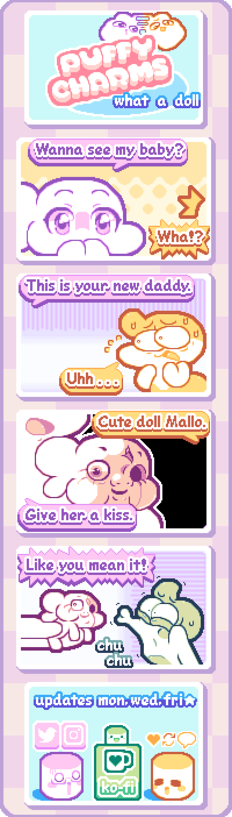 what a doll puffycharms