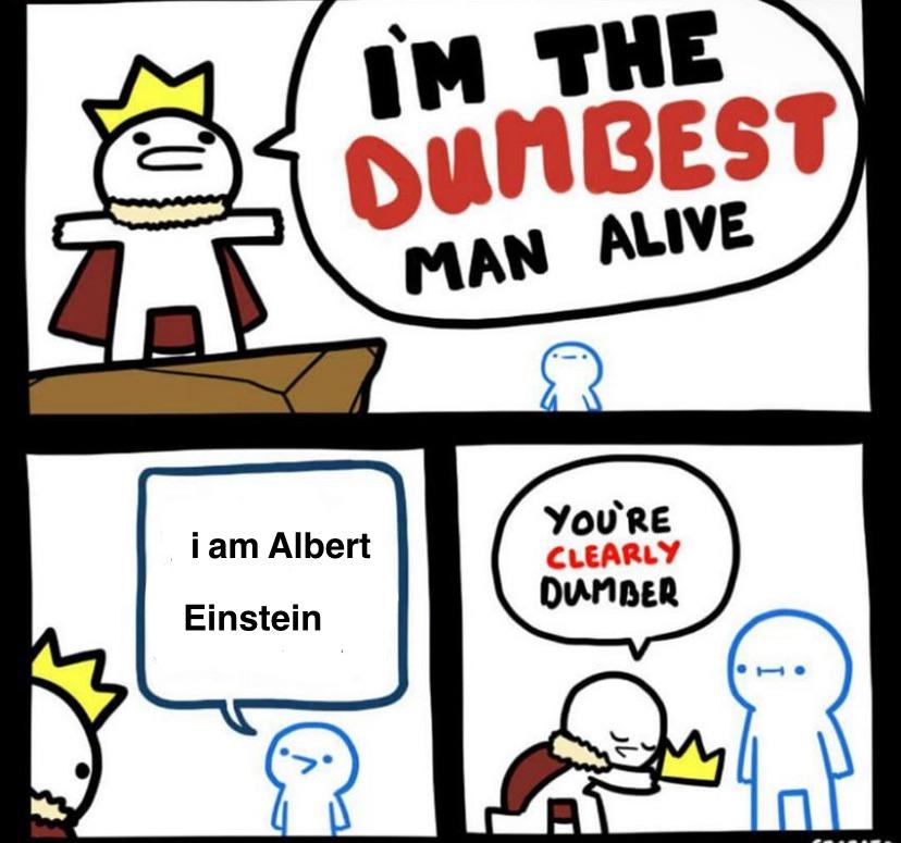 what did you expect? Hes the dumbest