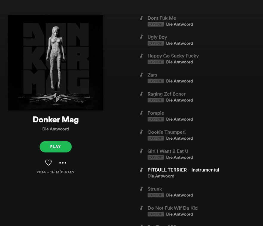 What happened to the album? All songs minus one are unplayable.