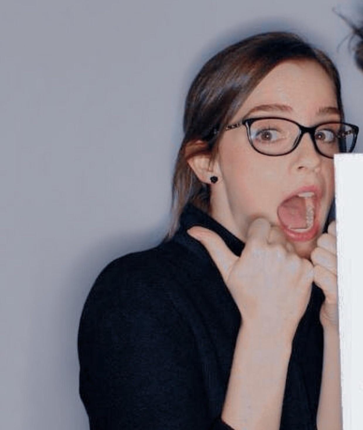 What is Emma Watson so shocked about?