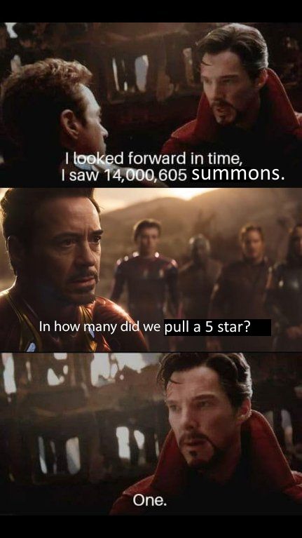 What it feels like when summoning...