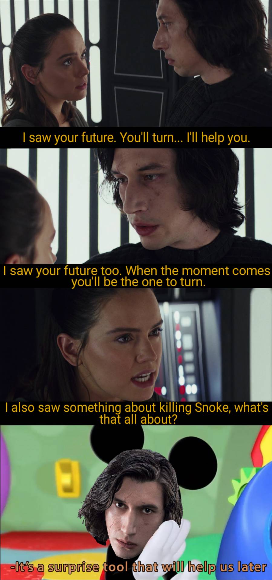 What really happened: