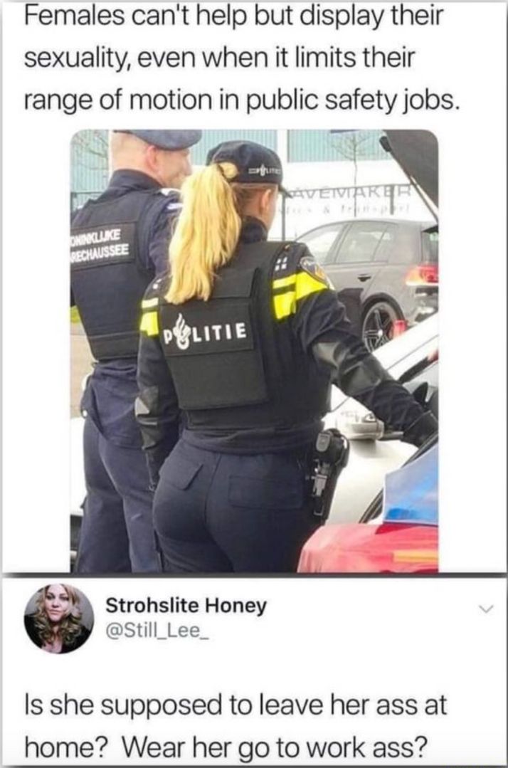 What the hell does that even mean? What is she supposed to do?
