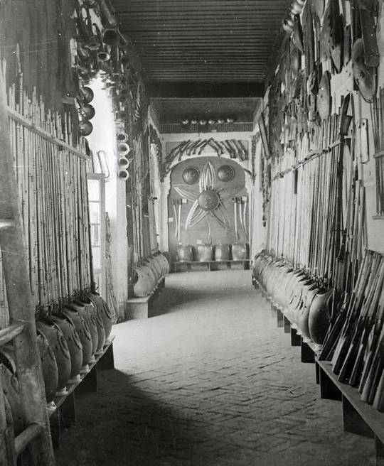 Rare photograph of the Sikh empire’s armoury uncovered.