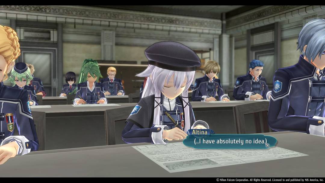 When a "Choose the correct option" box prompts and you skipped the event related to it.