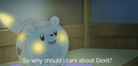When Togedemaru realizes dexit happened