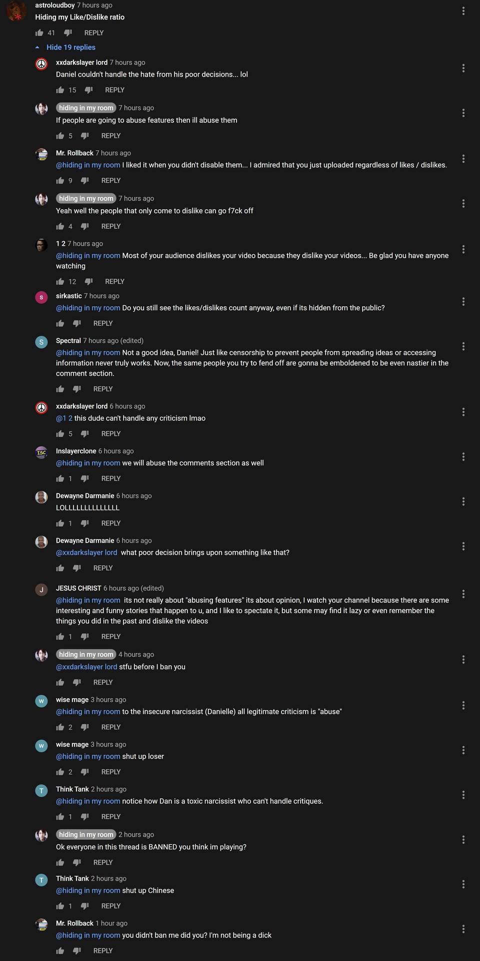 When you troll your audience for views, don't be surprise when they troll you back.