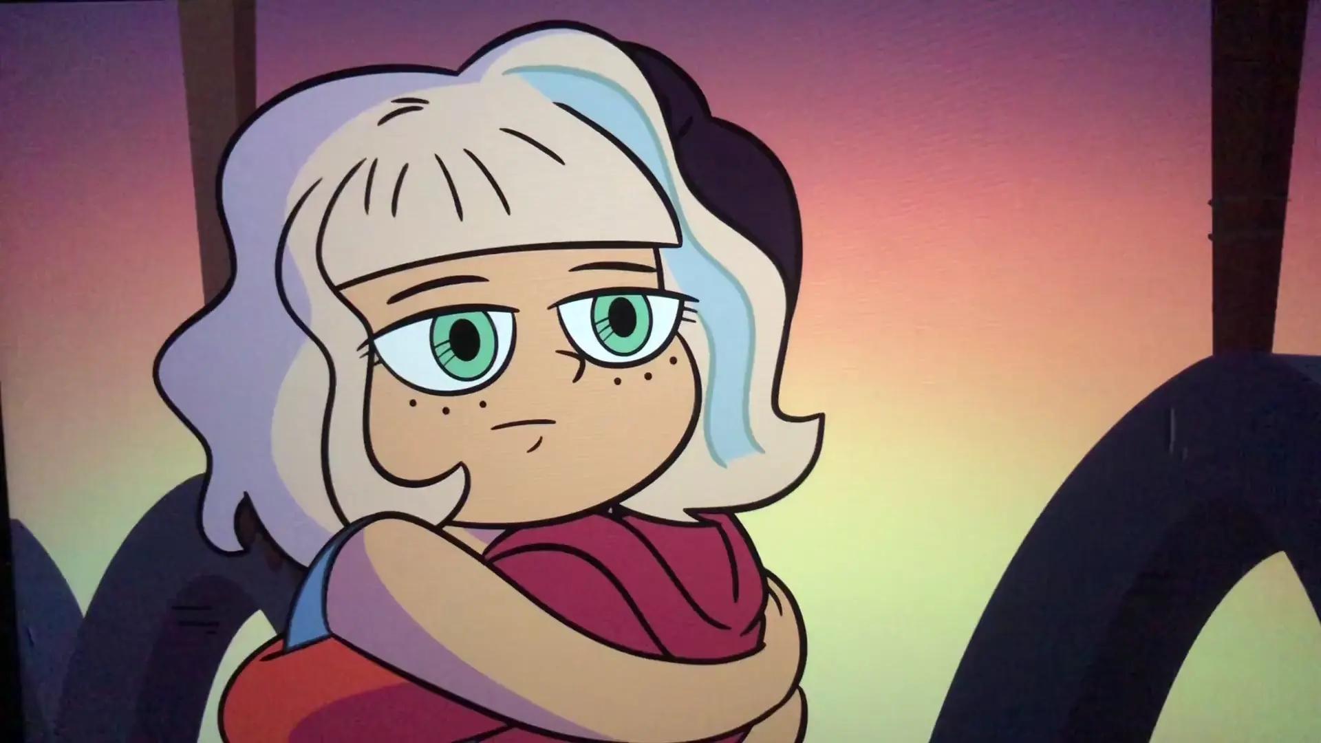 Why does nobody talk about this scene its so sus out of context 😭😭