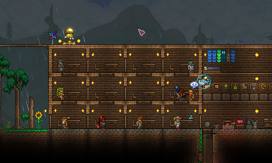 Why don't the four middle housing count as suitable? I've even rebuilt the entire NPC housing, but nothing works.