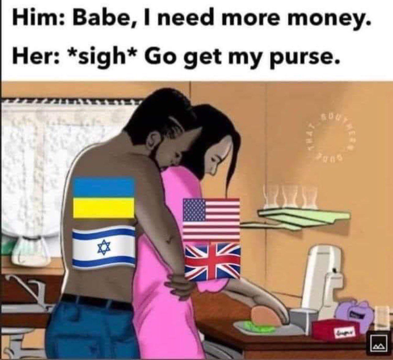 Why is the US government the world's sugar daddy?