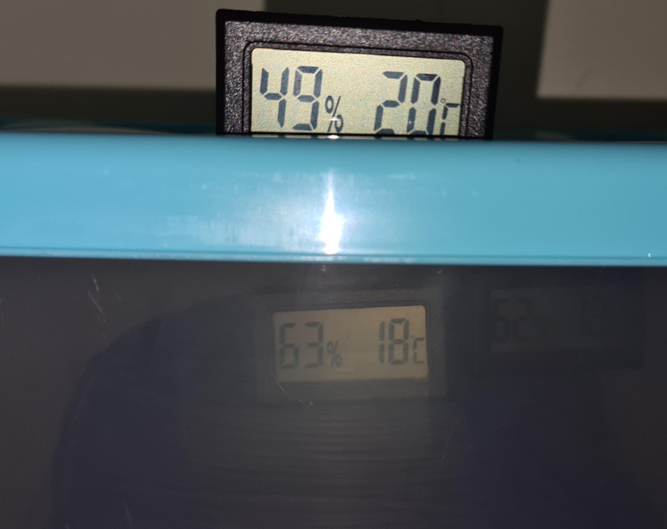 Why is there more humidity in my 