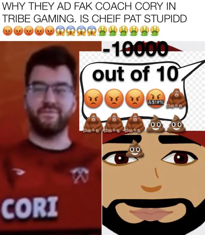 WHY THEY ADD IMPOSTER CORY IN TRIBECOACH CORY IS ANGRY SO AM I | Scrolller