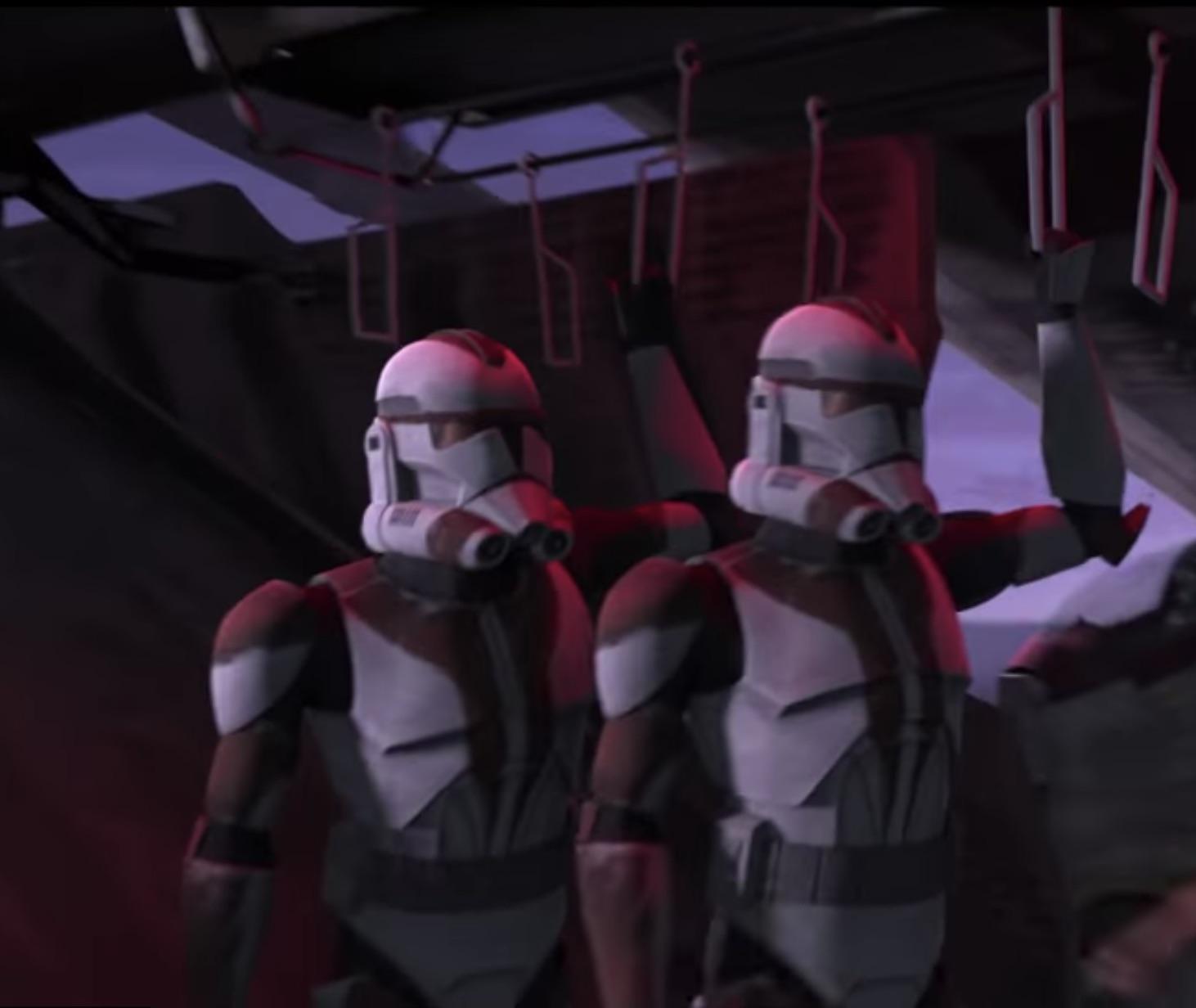 Windu’s troopers looking really sweet