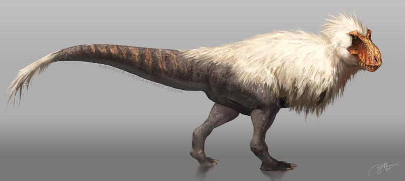 With recent finding suggesting that the T-rex was likely covered in feathers, lets take a moment to consider that this only makes them more terrifying.