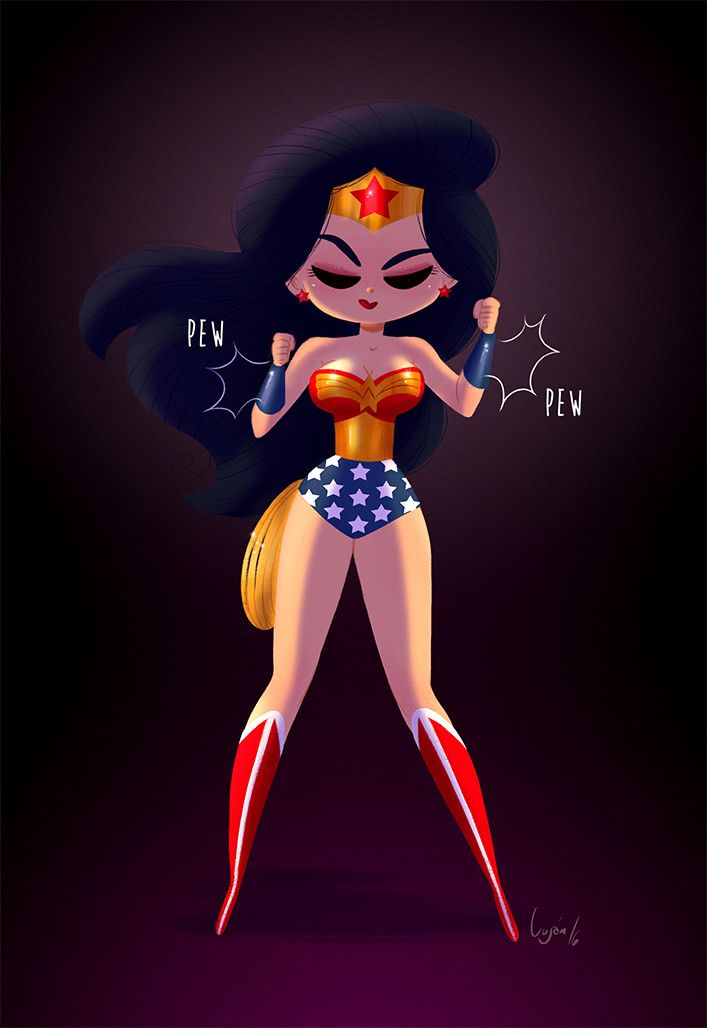 Wonder Woman by Luján Fernández