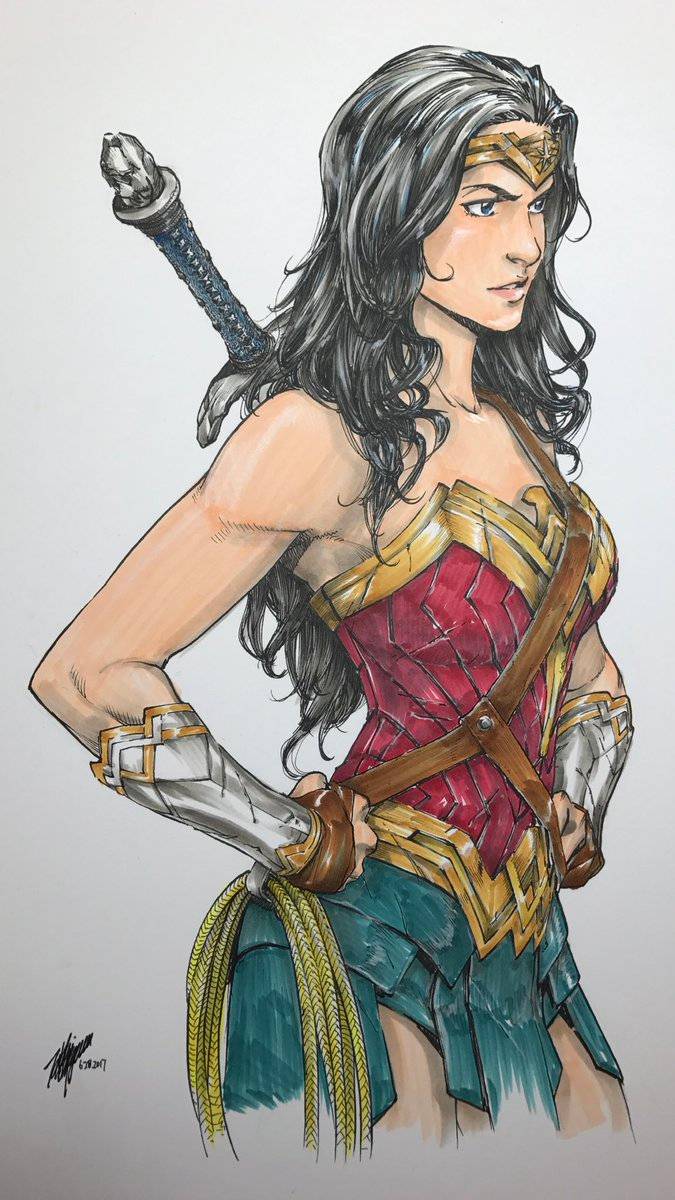 Wonder Woman by Takeshi Miyazawa
