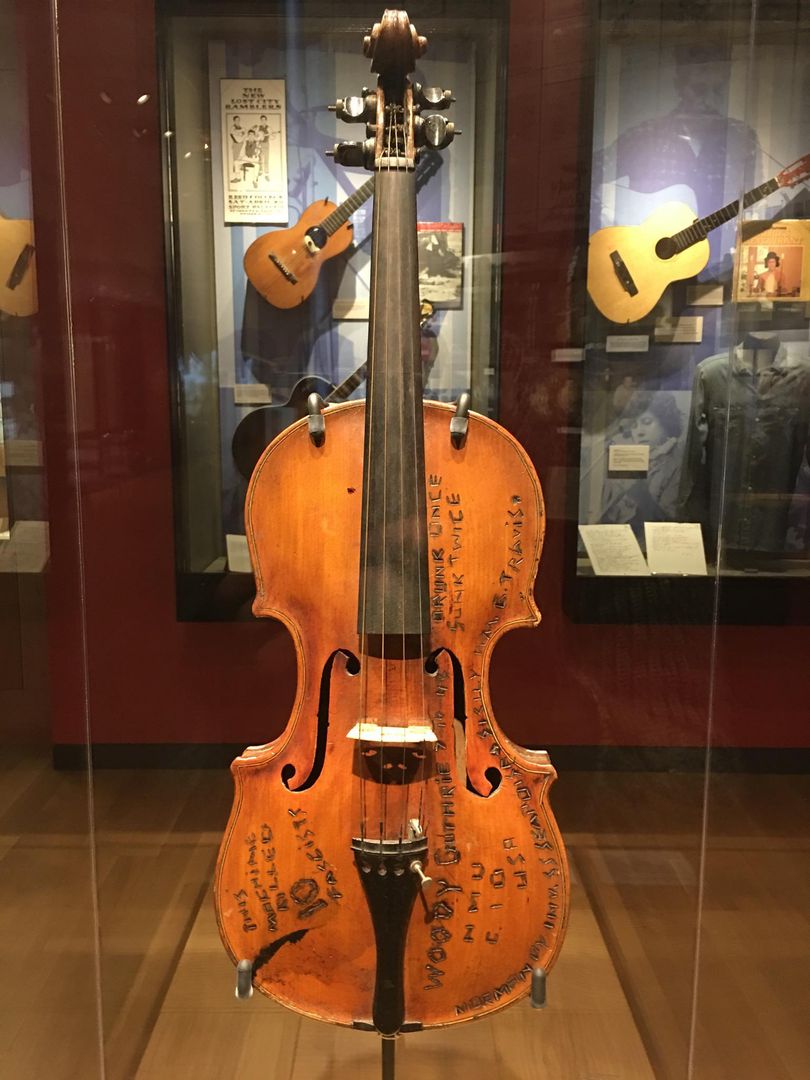 Woody Guthrie’s Violin