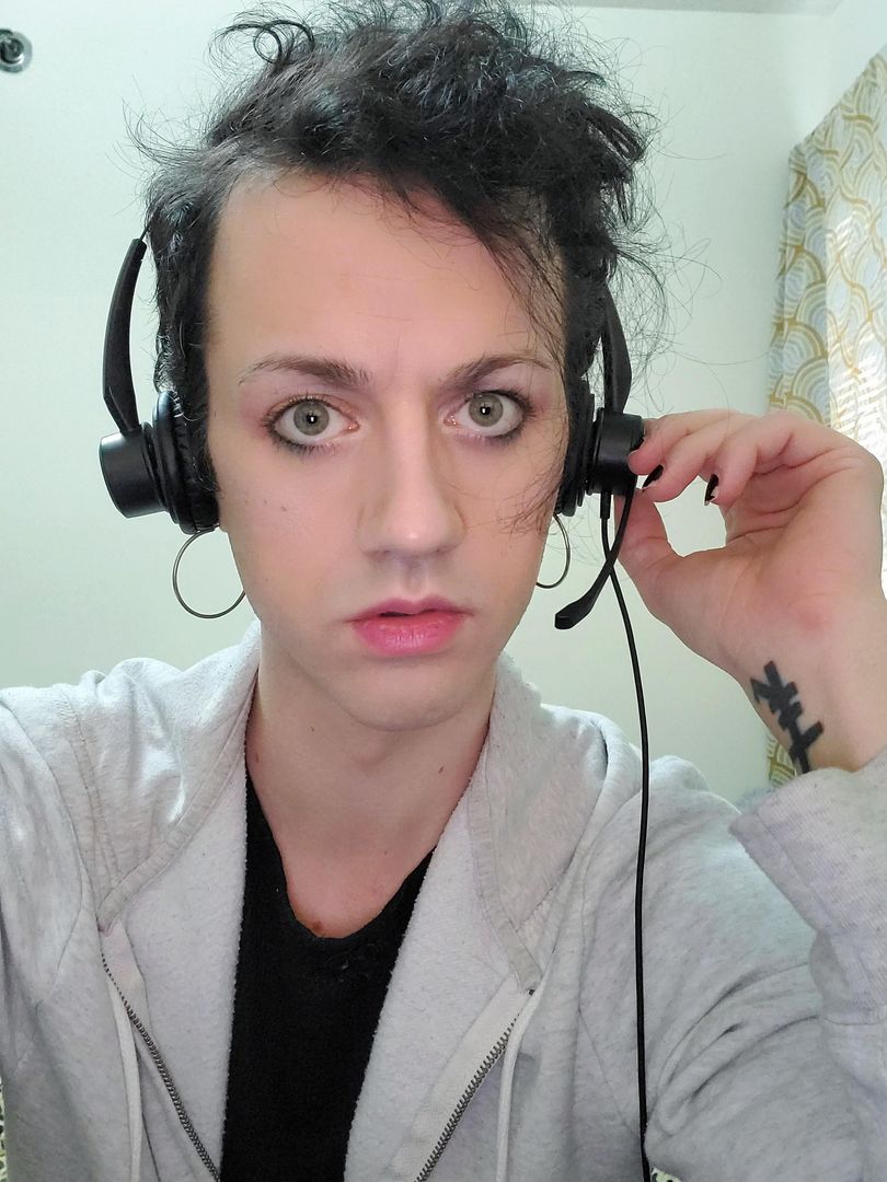 Work from home selfie time