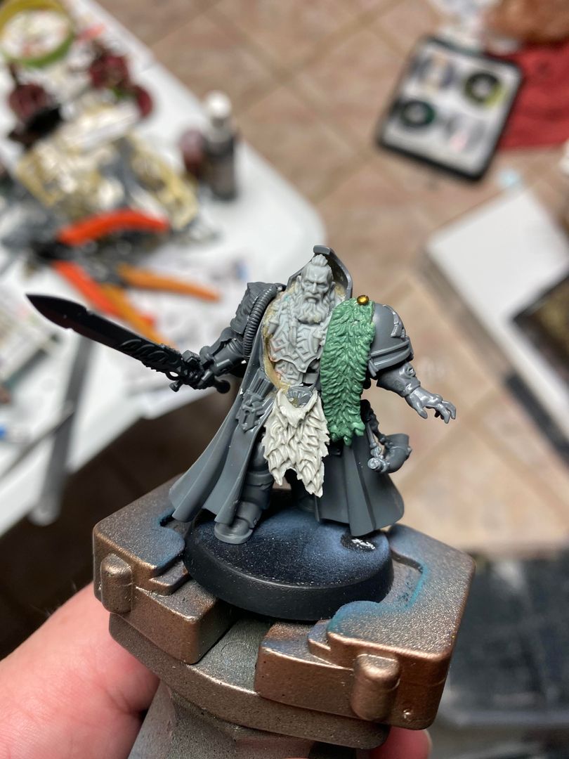 Work in progress: converted Primaris Rune Priest