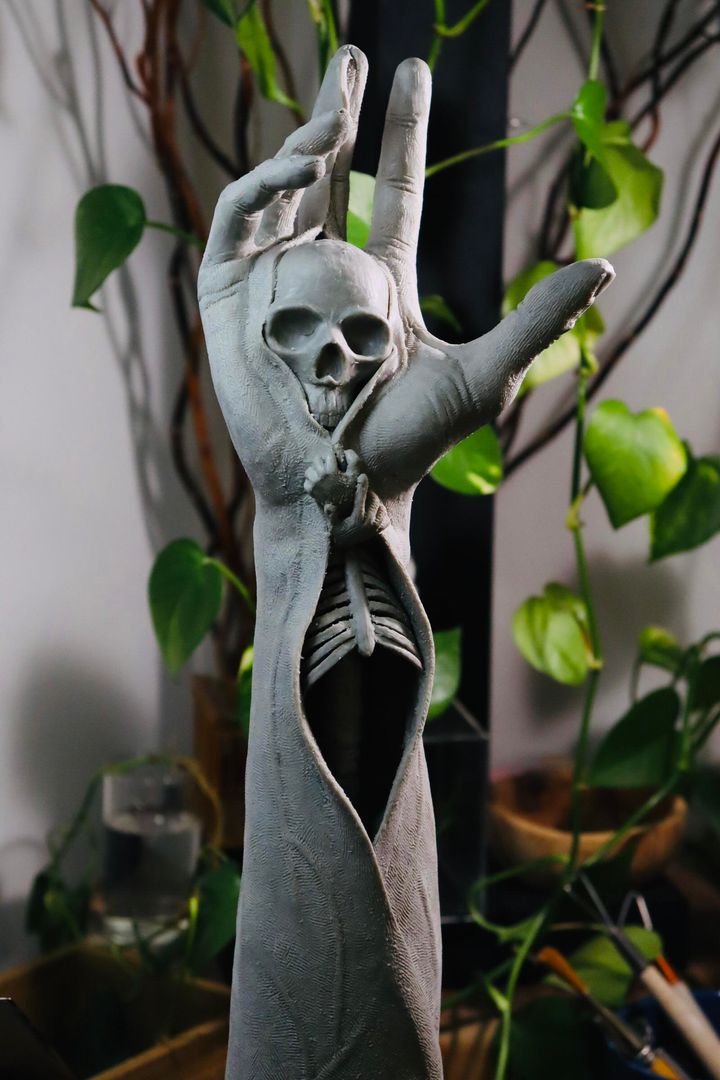 Work in progress update. Monster clay.