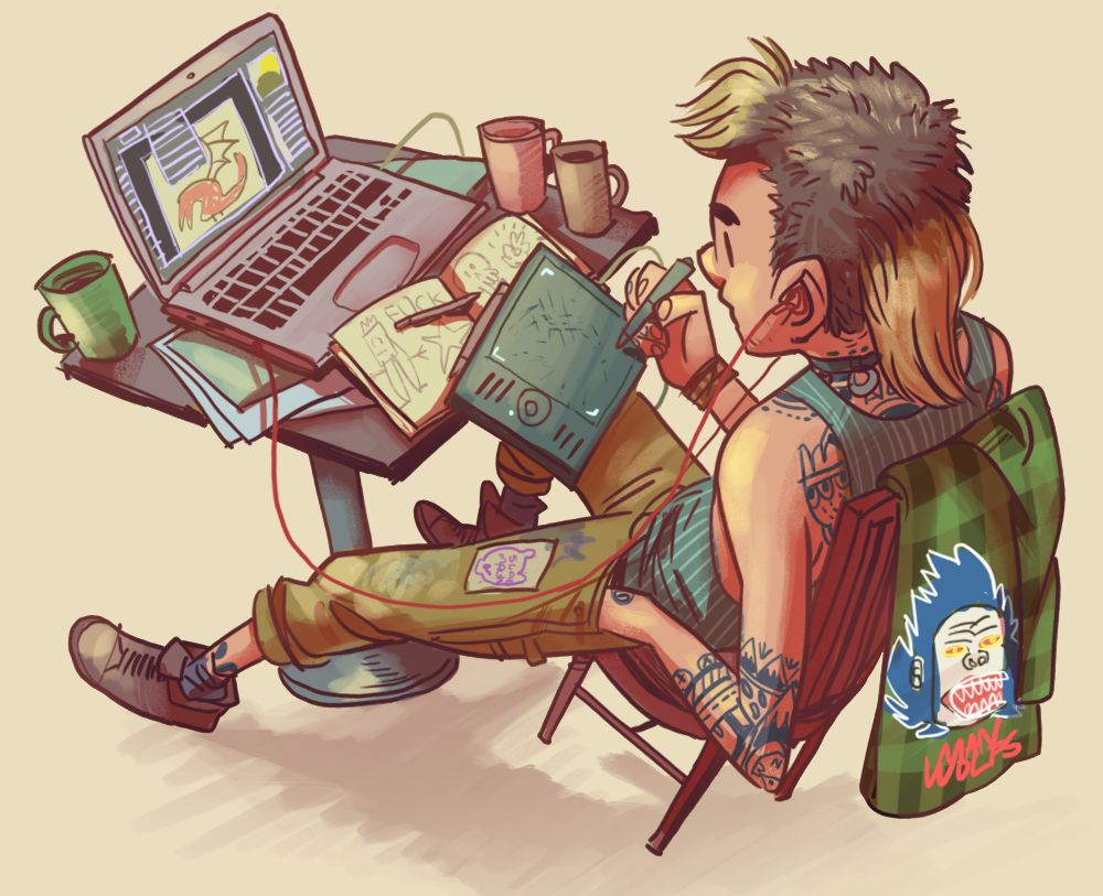 Work Place by Jonas McCluggage