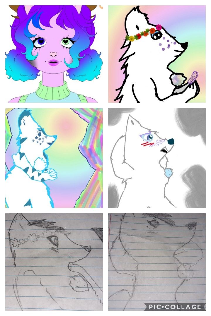 Working on my sona left to right is my progress any tips?