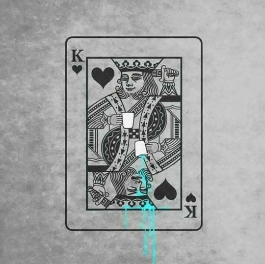 World Exclusive: Official "King of Swords (Reversed)" Artwork!