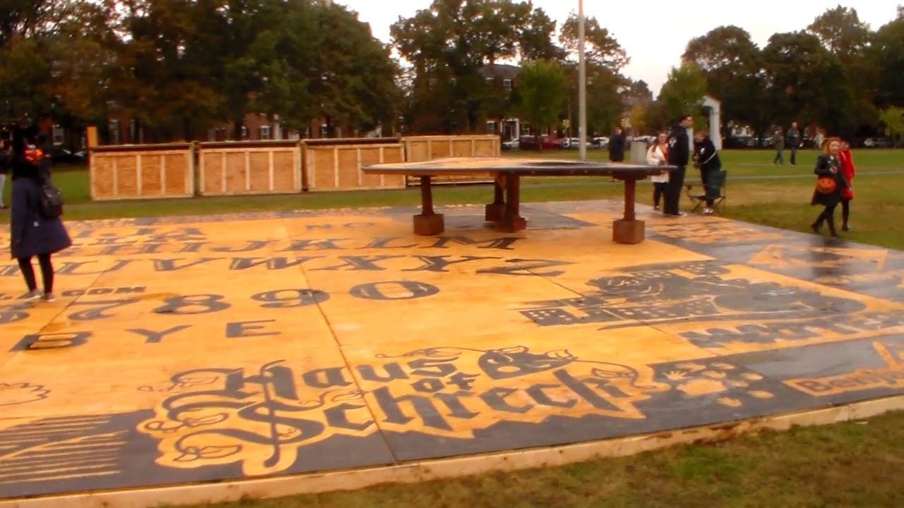 World’s Largest Ouija Board Salem,Massachusetts