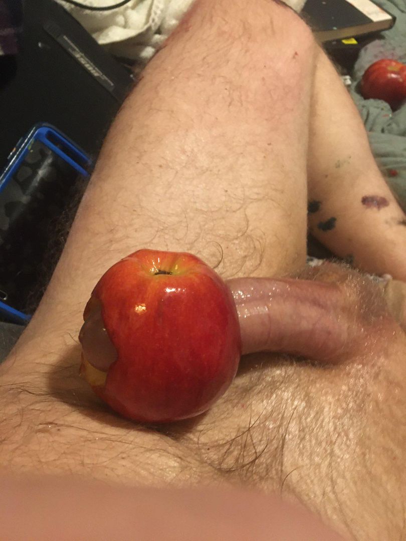 Worm got the apple