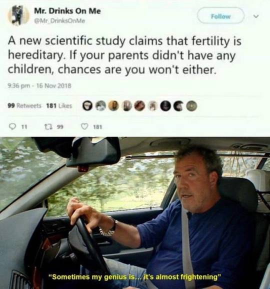 Yeah, this is big brain time