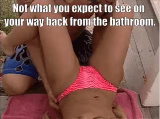 You just wanted a nice day at the beach with your wife.