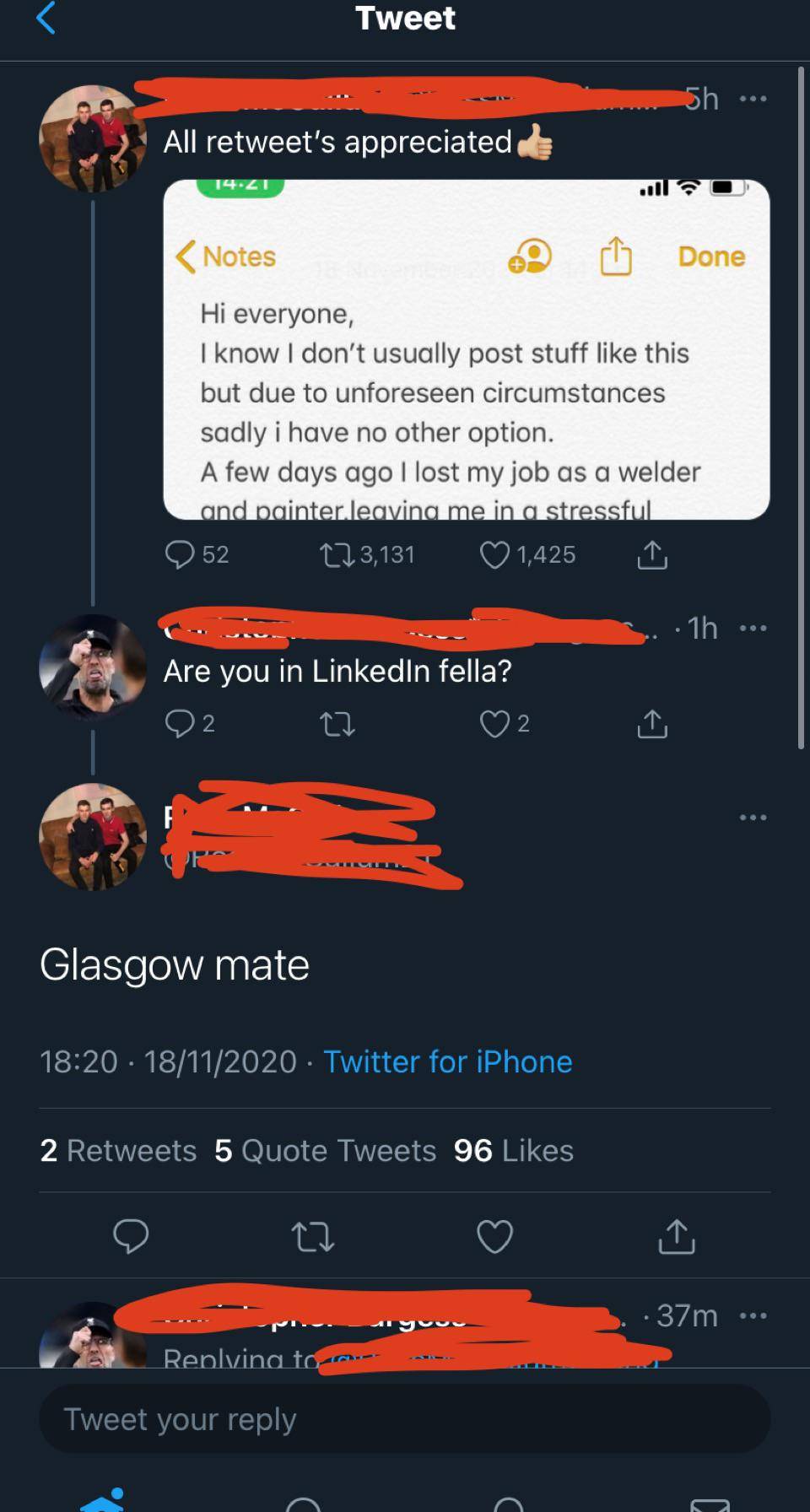 You on LinkedIn?