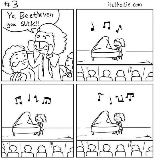 You suck Beethoven !