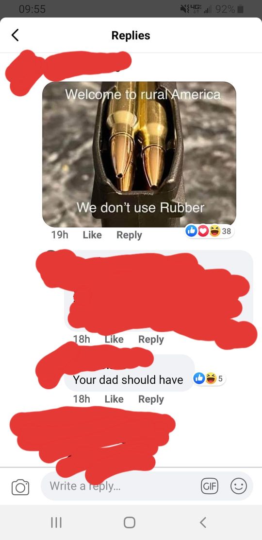 Your dad should have