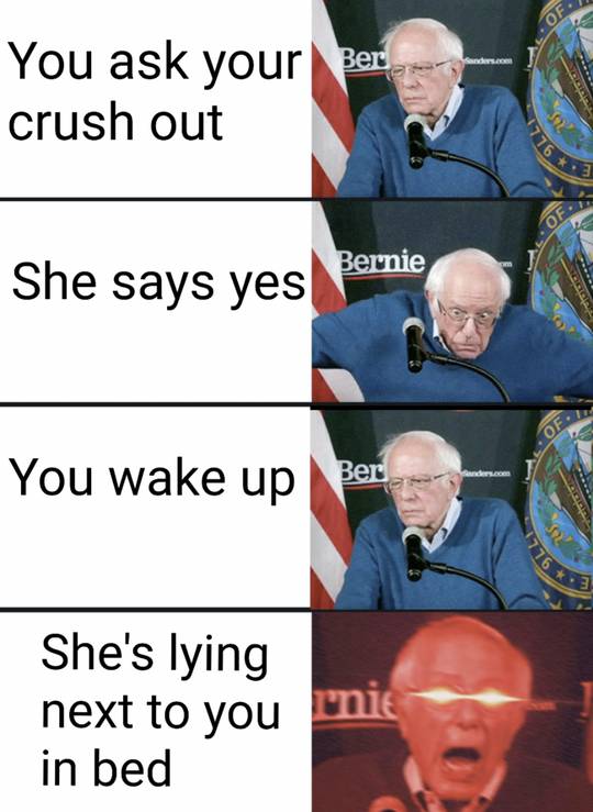 Your still dreaming...