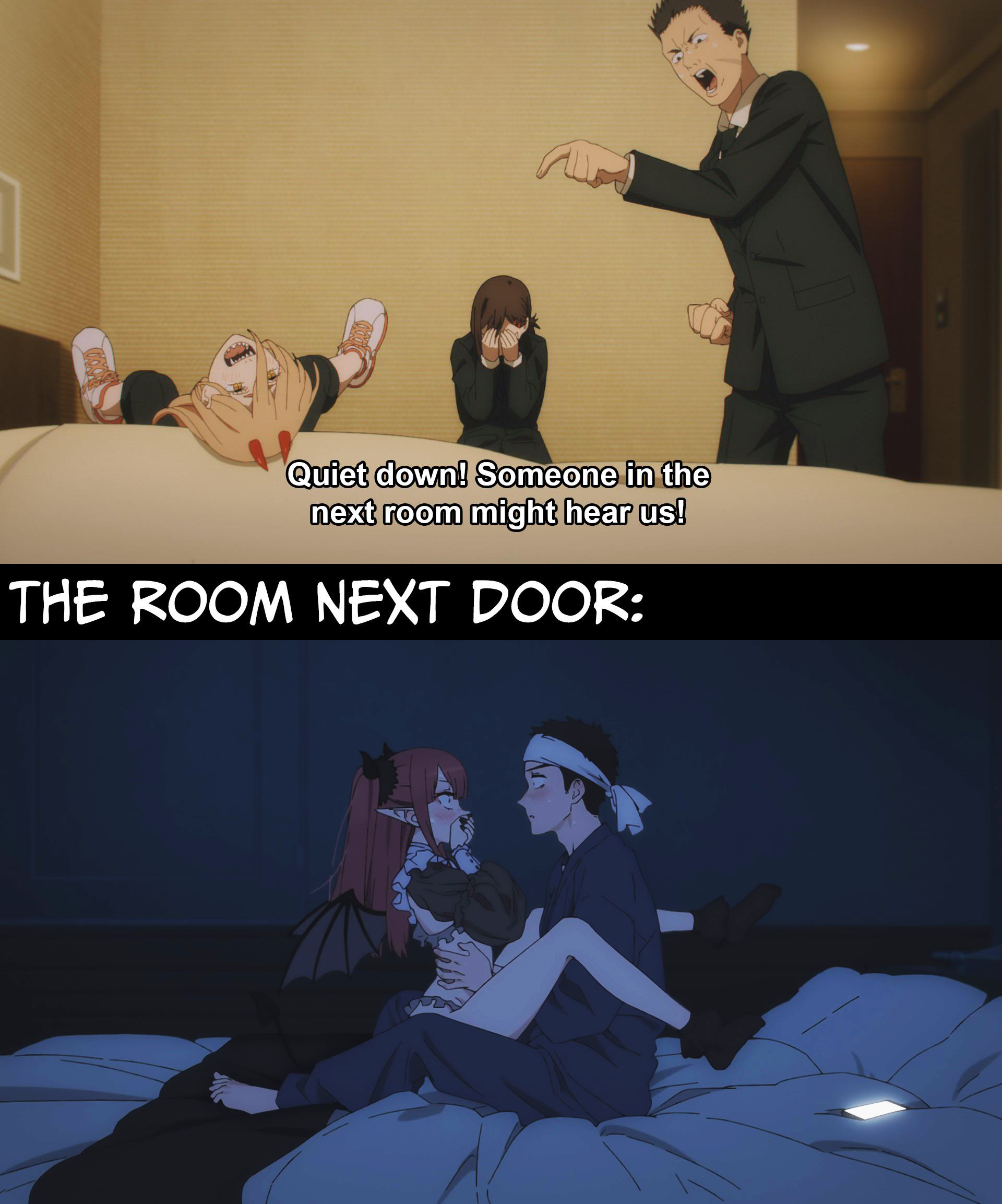 You're spoiling the mood