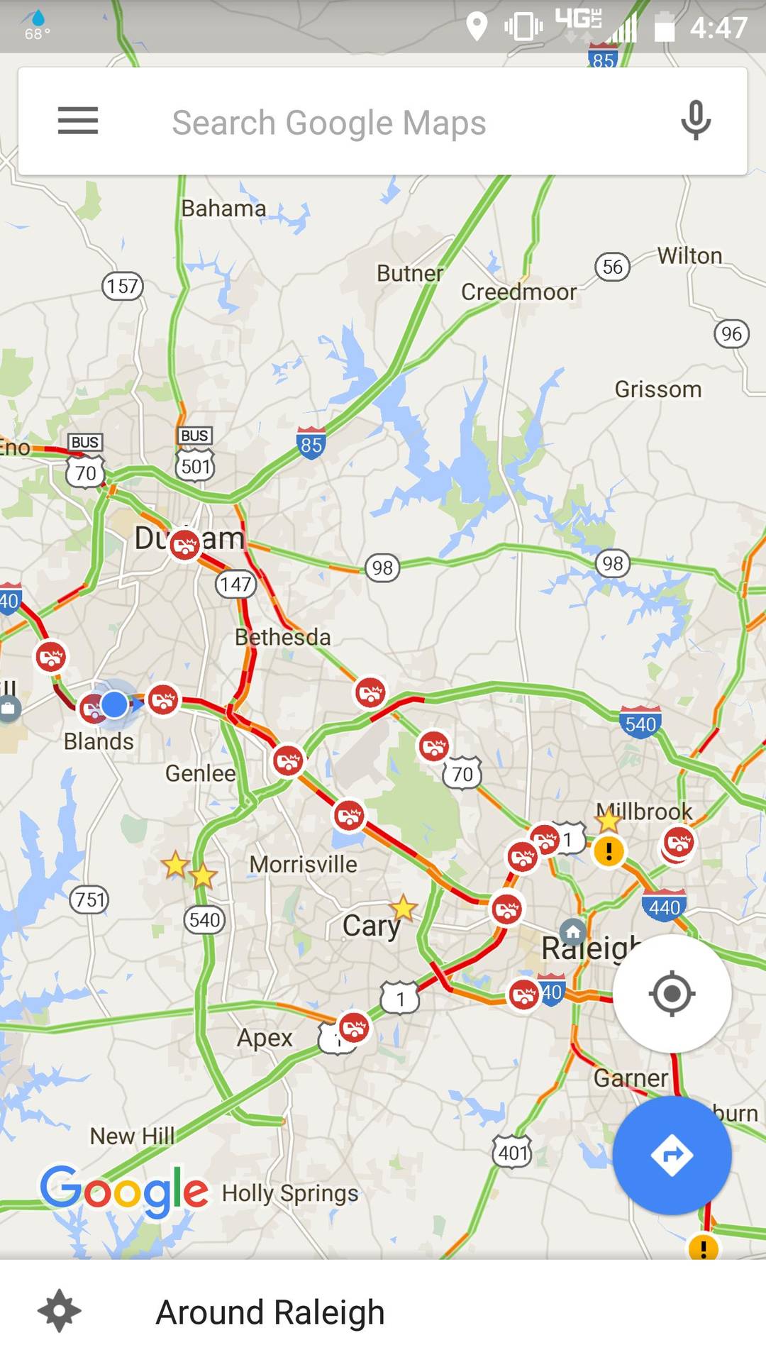 Yup, it rained today