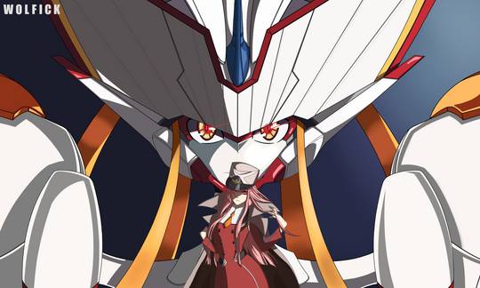 Zero Two and the Strelitzia, after 25 hours of work