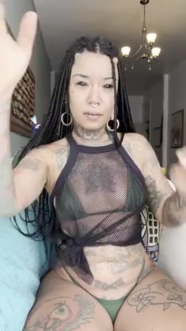 Your tattooed goddess! Wanna see more? 😈