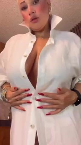 Sexy waiting for you in your shirt