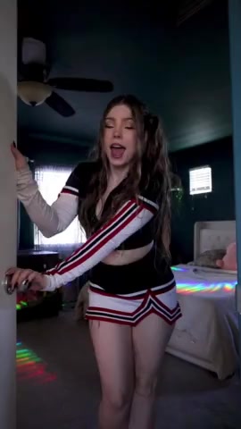 Cheerleader asks for your help but she has ulterior motives 💦💦